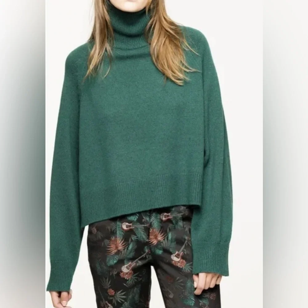 Zadig & Voltaire Cea Lurex High Low Sweater